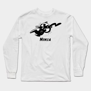 Ninja Cat Long Sleeve T-Shirt